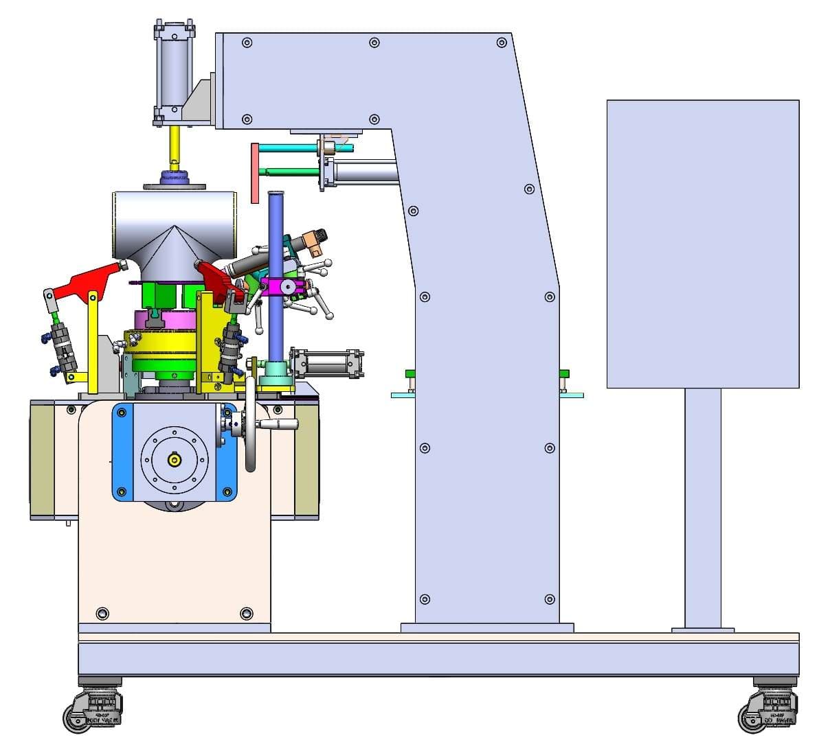 반자동 알곤 용접